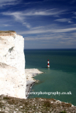 the cliffs and Beachy Head Lighthouse