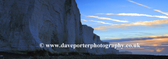Sunrise, the 7 sisters cliffs from Birling Gap