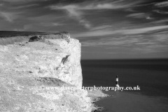 The Red and White Lighthouse at Beachy Head