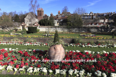 Southover Grange and gardens, Lewes town
