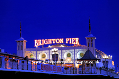 Dusk over Brighton Pier