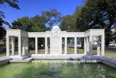 The War Memorial fountains, Brighton City