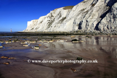 White Limestone Chalk Cliffs, Beachy Head