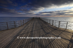 Dramatic clouds over Bognor Regis Pier