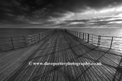 Dramatic clouds over Bognor Regis Pier