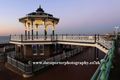 Dawn, the Victorian Bandstand, Brighton City