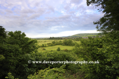 Summer Landscape over Bramber village