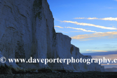 Sunrise, the 7 sisters cliffs from Birling Gap