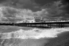 A Storm over the Palace Pier, Brighton Town