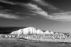 The 7 sisters cliffs from Hope Gap, Seaford Head