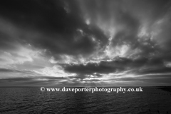 Dramatic clouds over Bognor Regis Pier