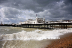 A Storm at the Palace Pier, Brighton City