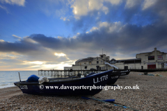 Dramatic clouds over Bognor Regis Pier