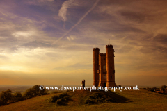Sunset over the Broadway Tower