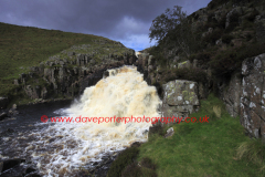 Cauldron Snout waterfall, Cow Green, Teesdale