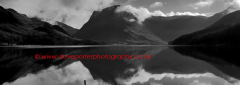 Fleetwith Pike fell, reflected in Buttermere