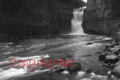 High Force Waterfall, river Tees, Teesdale