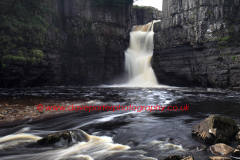 High Force Waterfall, river Tees, Teesdale