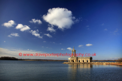 Summer day, Normanton church, Rutland Water
