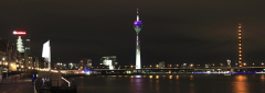 Rheinturm Television Tower Media Harbour, Düsseldorf