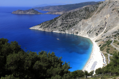View over Myrtos Bay, Island of Kefalonia