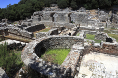 Ruins of the Great Basillica, ancient Butrint, Albania