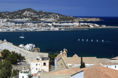 The harbour and bay, Ibiza Town, biza