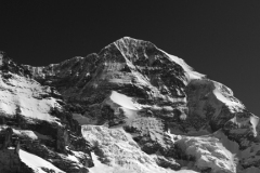 Monch mountain, Grindelwald Ski resort; Swiss Alps