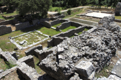 Ruins of the Great Basillica, ancient Butrint, Albania
