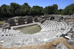Ruins of the Great Basillica, ancient Butrint, Albania