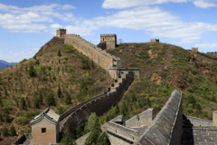 The Great Wall of China near Jinshanling village