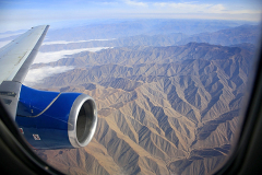 Clouds from a Plane over the Andes Mountains, Peru